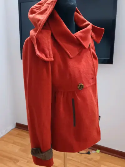 Abrigo con capucha para mujer SM - miniatura 1