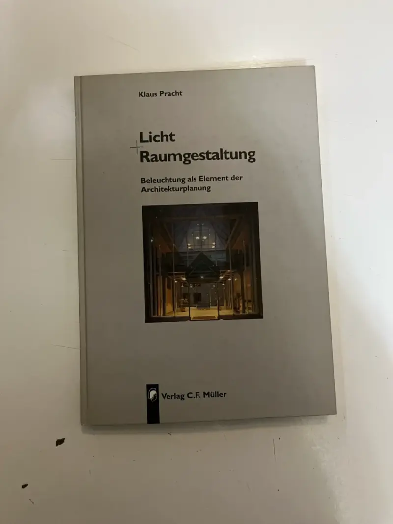Libro 'Licht + Raumgestaltung' de Klaus Pracht - 1