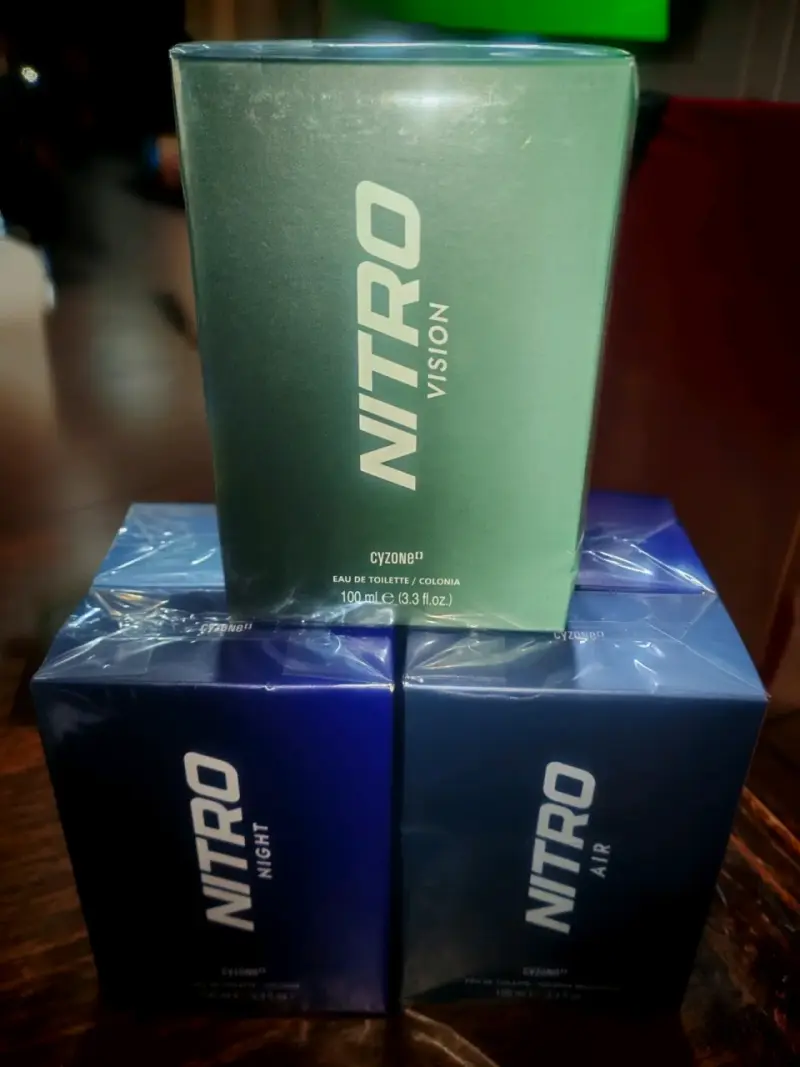 Perfumes Nitro Vision, Night y Air 100ml