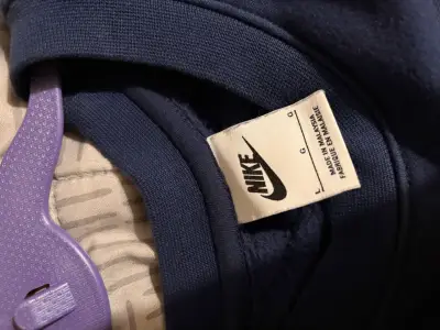 Polerón Nike azul marino talla L - miniatura 1
