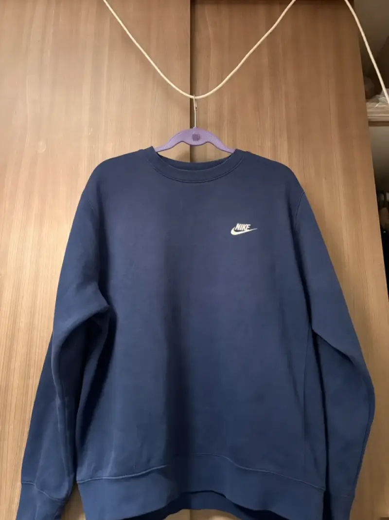 Polerón Nike azul marino talla L - 3