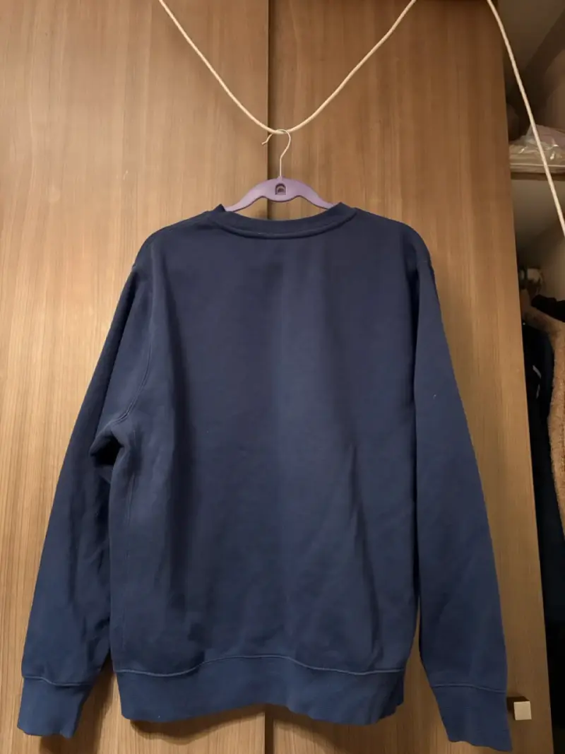 Polerón Nike azul marino talla L - 4