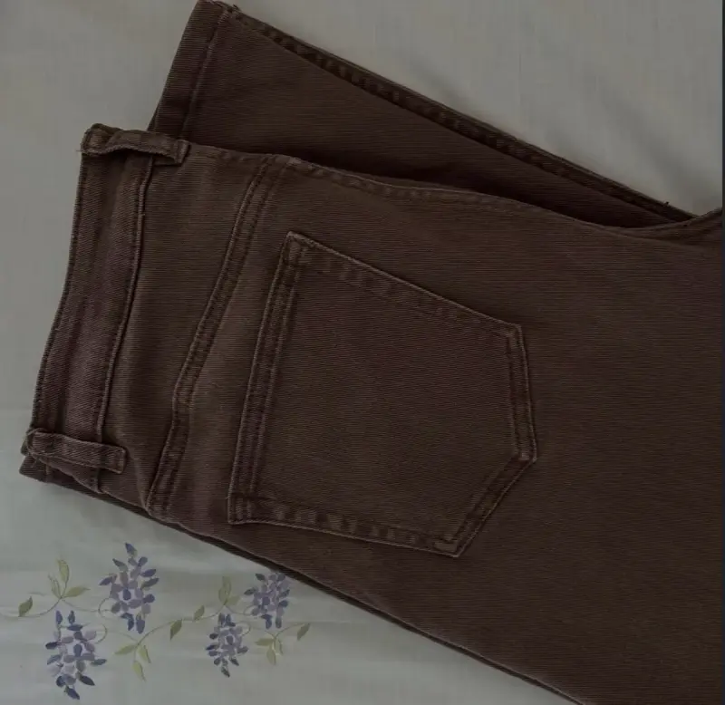 Jeans marrones de mujer - 3