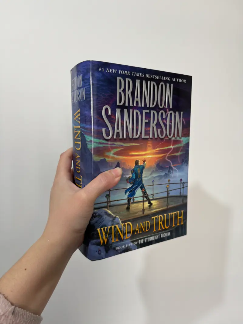 Libro 'Wind and Truth' de Brandon Sanderson