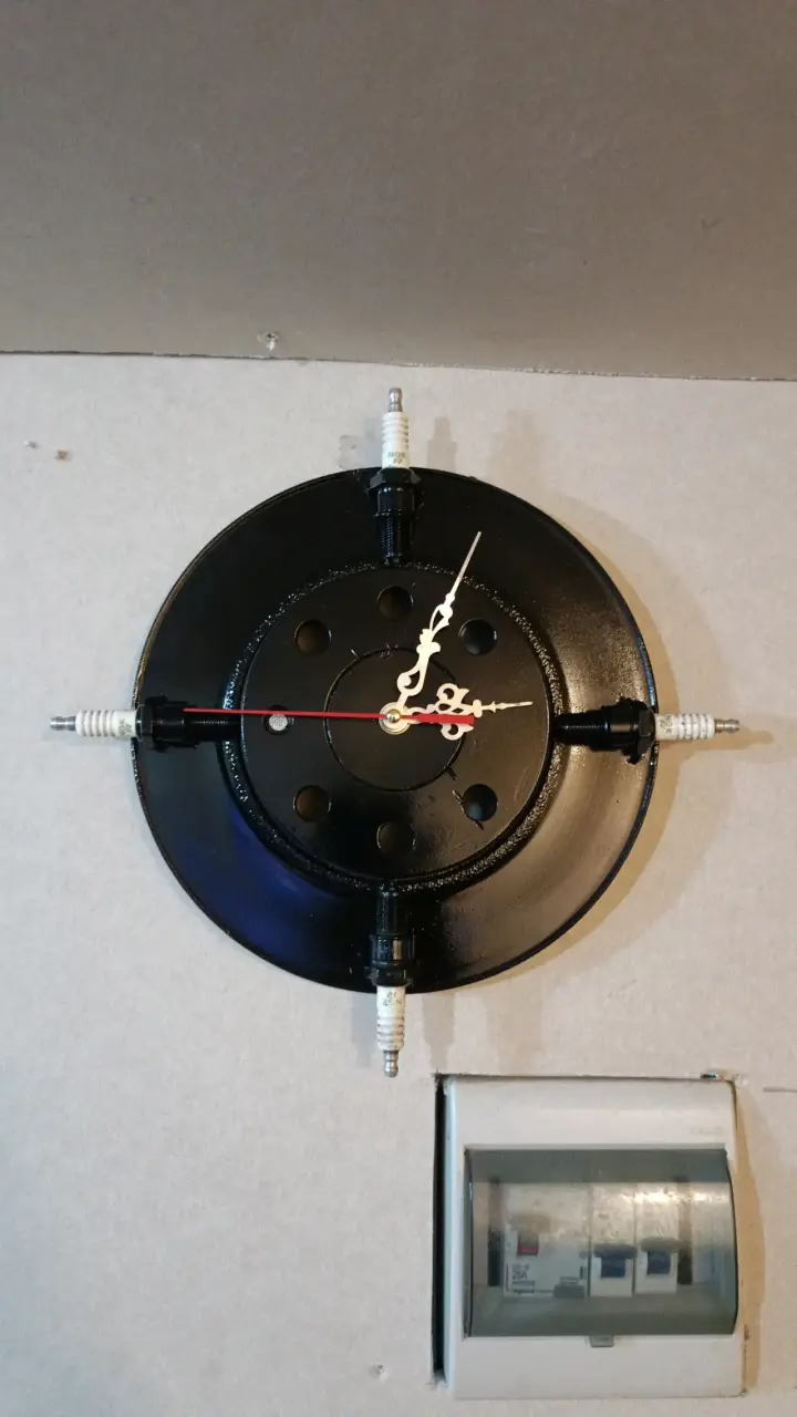 Reloj de pared vintage estilo taller mecánico - 2