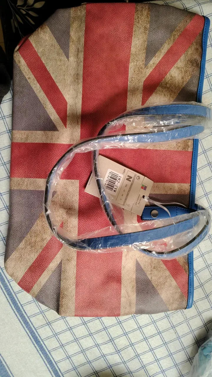 Bolso tote con diseño bandera británica - 1