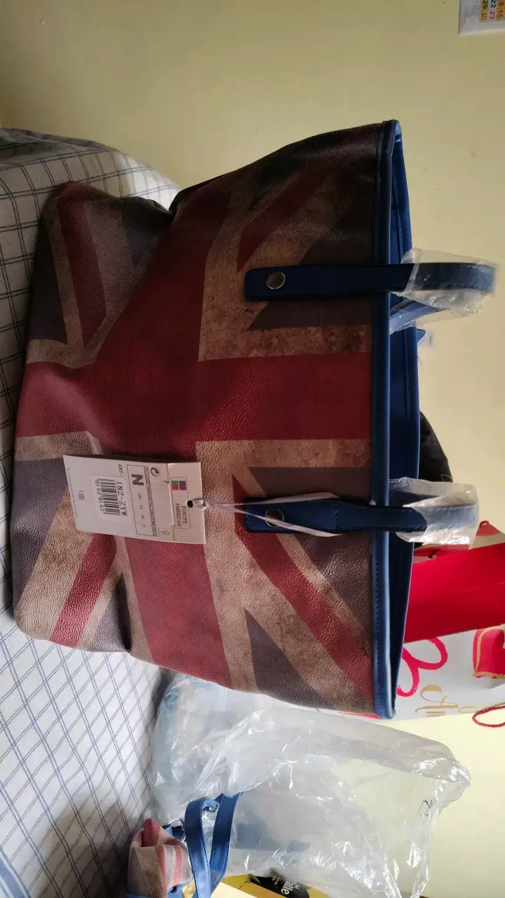 Bolso tote con diseño bandera británica - 2