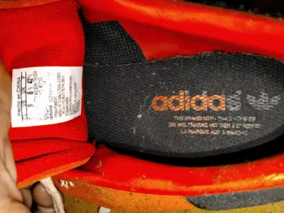 Zapatillas deportivas naranjas para hombre - miniatura 2