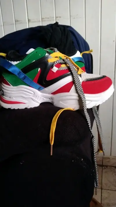 Zapatillas deportivas multicolor para hombre - miniatura 1