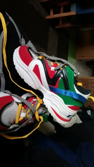 Zapatillas deportivas multicolor para hombre - miniatura 3