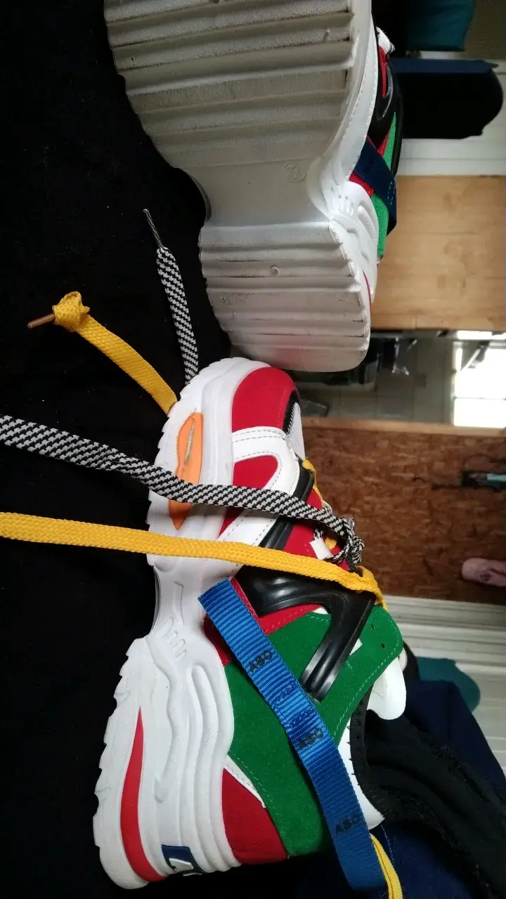 Zapatillas deportivas multicolor para hombre - 4