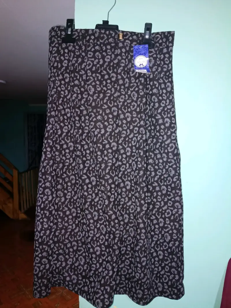Falda larga estampado animal print - 1