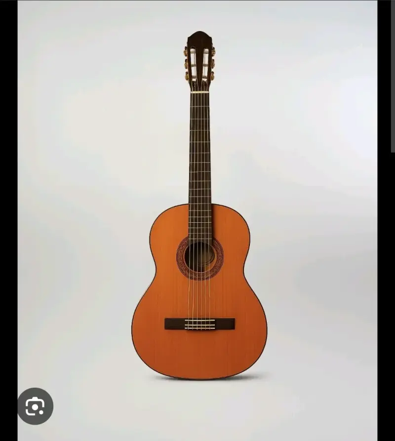 Guitarra clásica de madera para principiantes