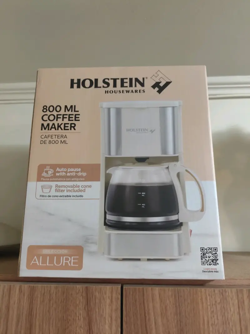 Cafetera Holstein Housewares 800 ml Allure