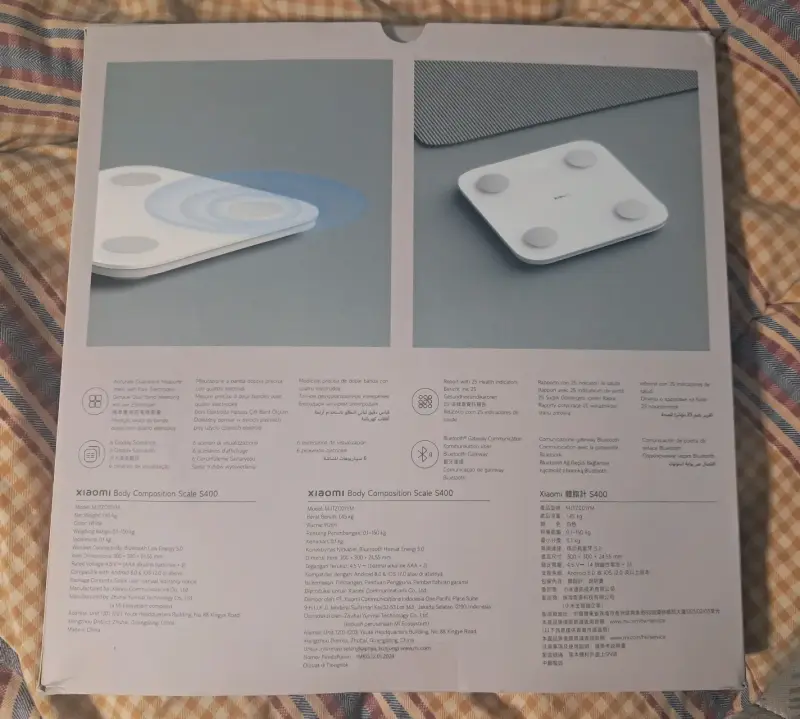 Báscula Xiaomi Body Composition Scale S400 - 2