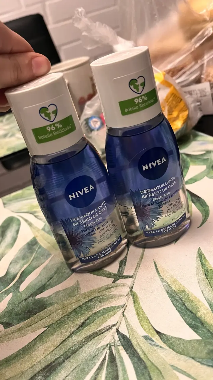 Desmaquillante bifásico de ojos Nivea 125 ml