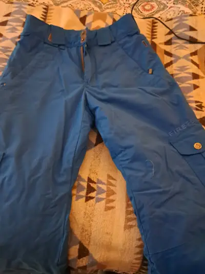 Pantalones de esquí azules Firefly niña talla M - miniatura 1