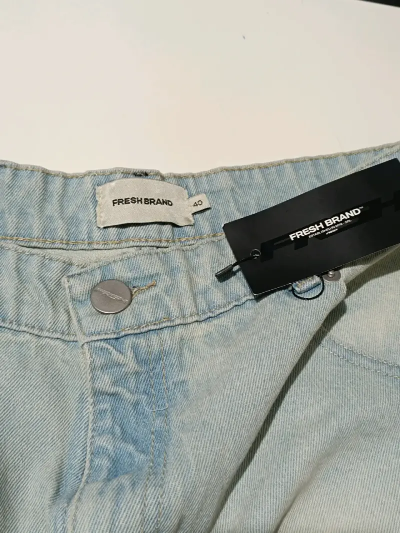 Jeans Hombre Fresh Brand Talla 40 Azul Claro - 1