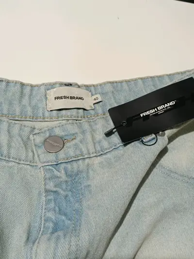 Jeans Hombre Fresh Brand Talla 40 Azul Claro - miniatura 1