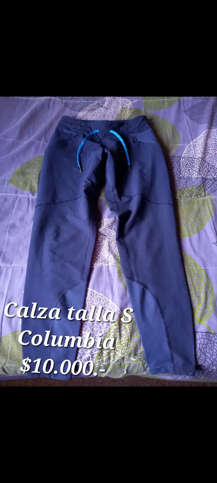 Calzas deportivas Columbia talla S