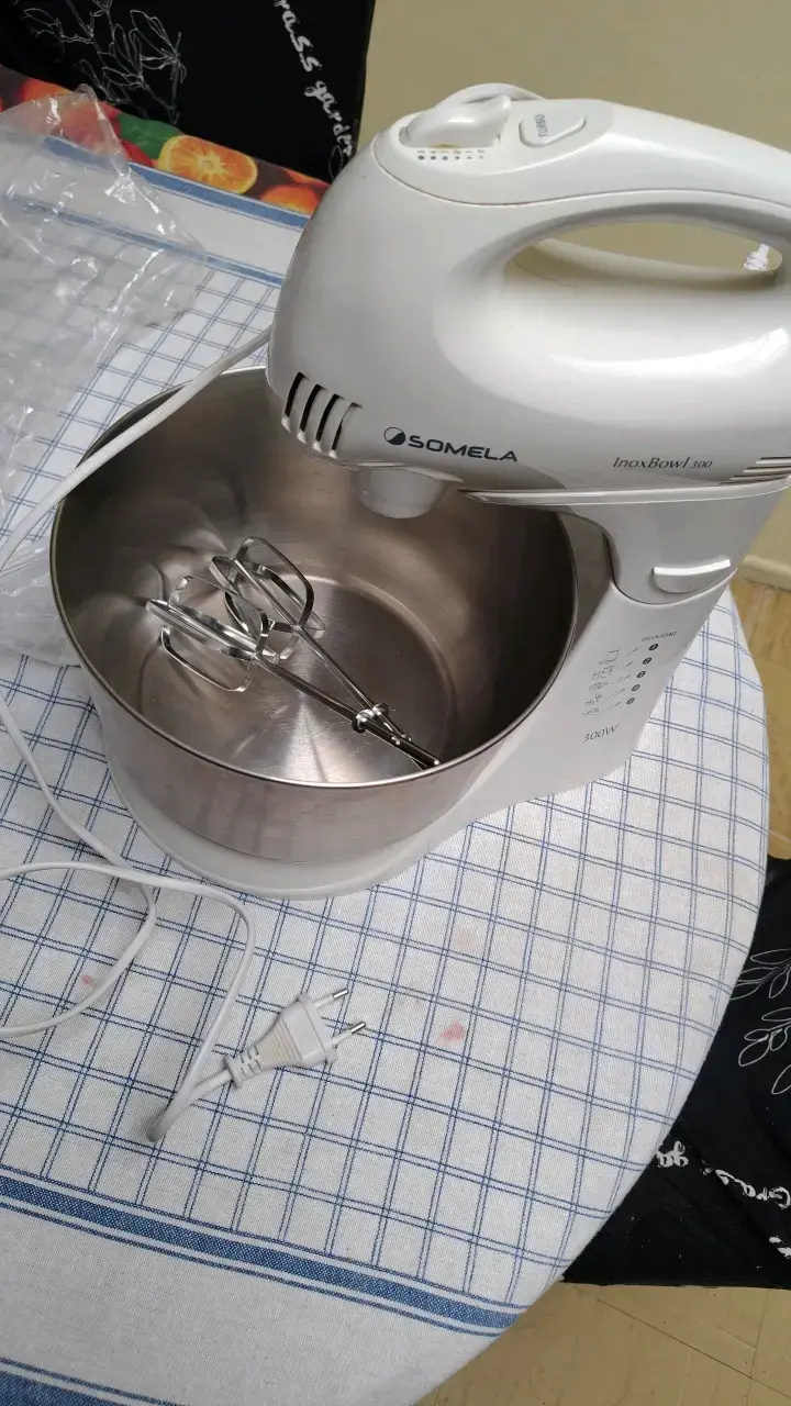 Batidora de mano con base 300W - 2
