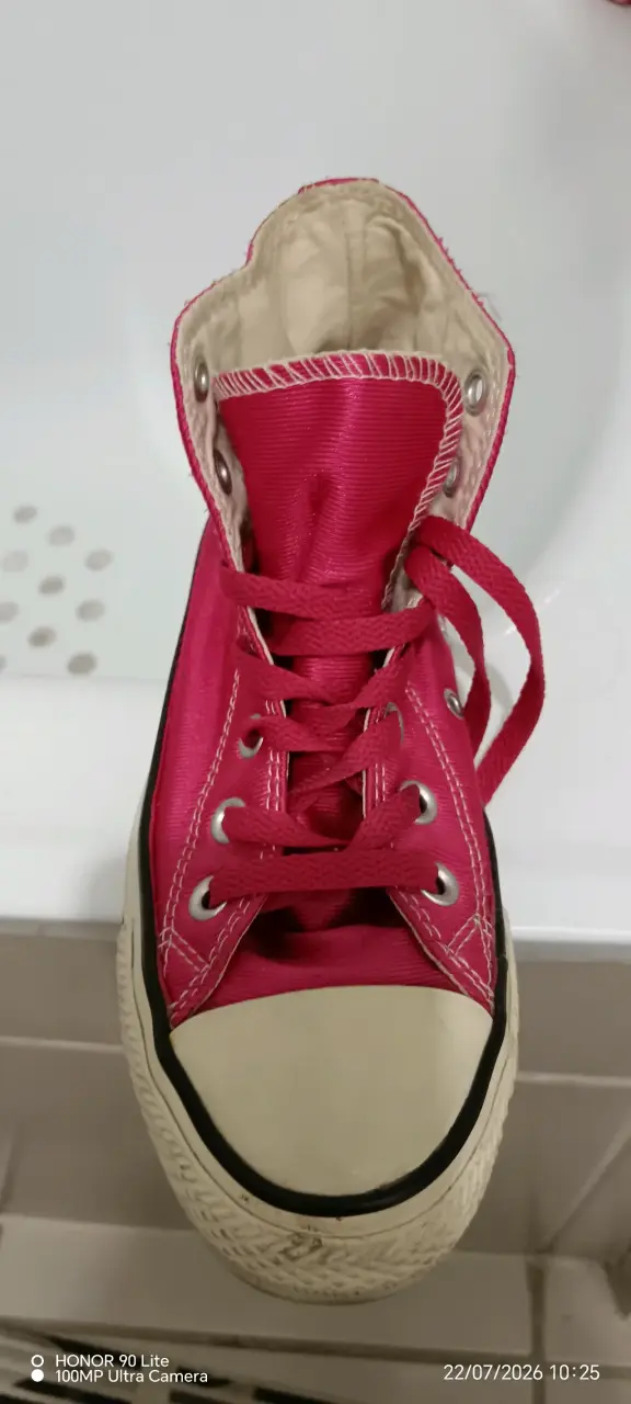 Zapatillas altas rosadas estilo casual - 3