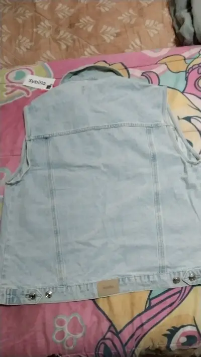 Chaleco de mezclilla sin mangas para hombre - miniatura 2