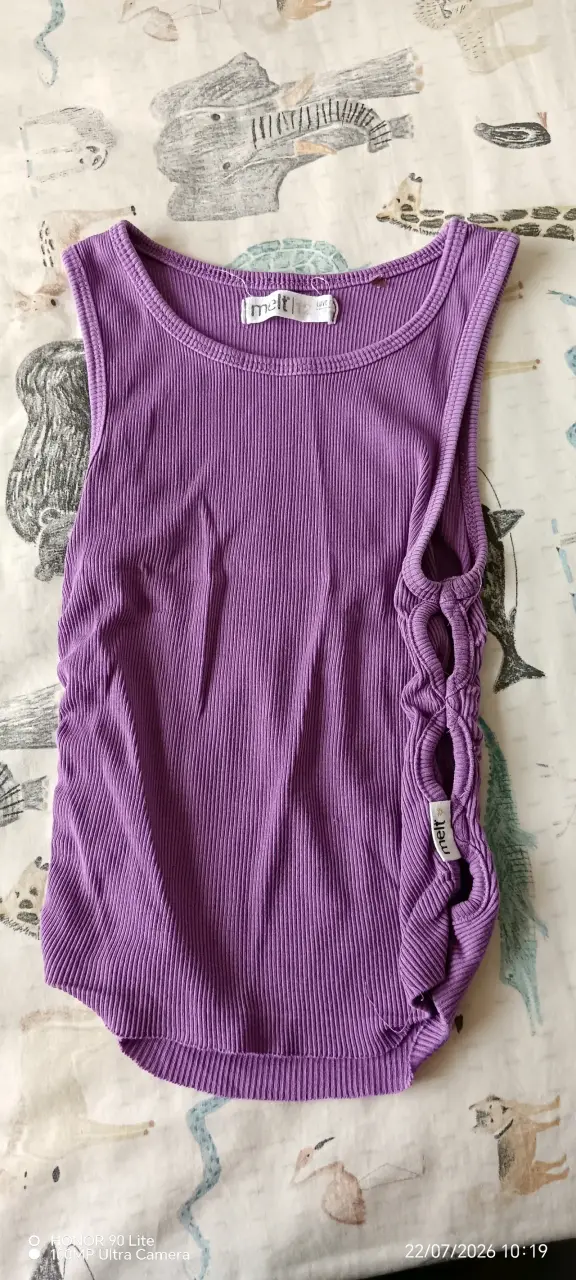 Polera blanca con estampado 'Dream' para mujer - 3