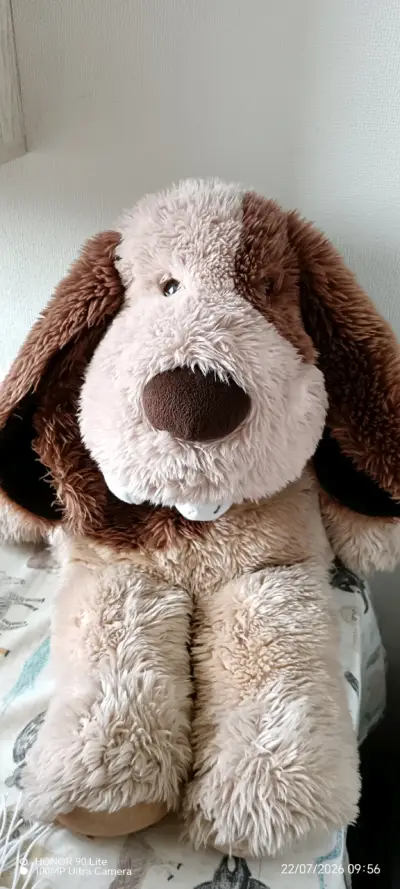 Peluche gigante de perro suave y tierno - miniatura 1