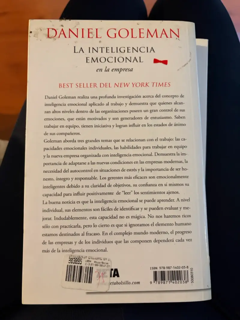 Pack de libros La Inteligencia Emocional de Daniel Goleman - 2
