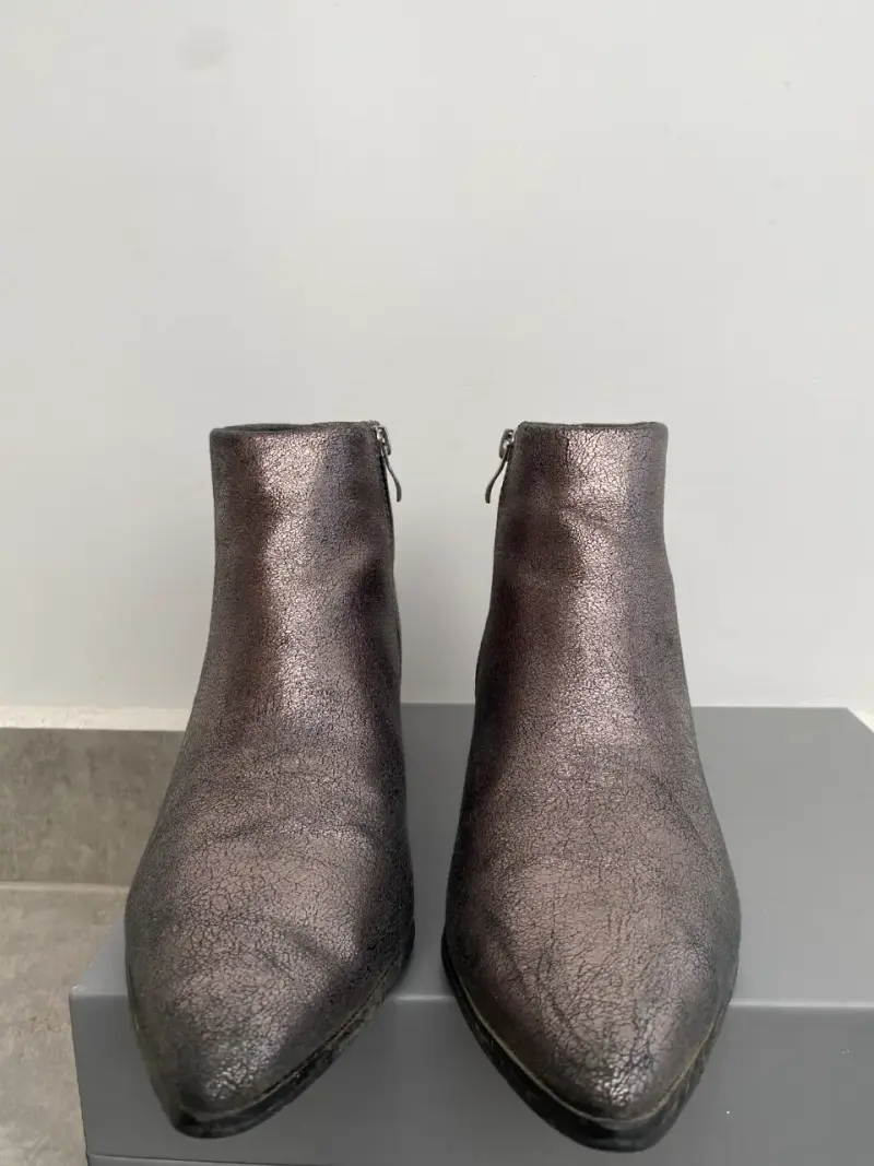 Botines metalizados mujer - 5