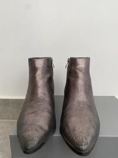 Botines metalizados mujer - miniatura 5