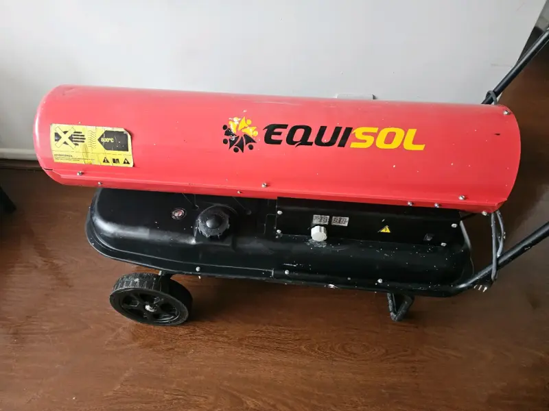 Calefactor industrial Equisol rojo de alta potenci - 1