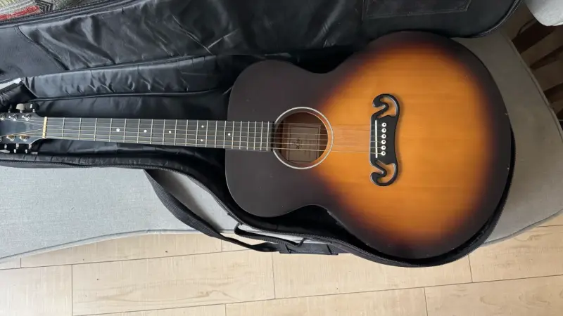 Guitarra jumbo electroacústica sigma - 1