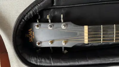 Guitarra jumbo electroacústica sigma - miniatura 2