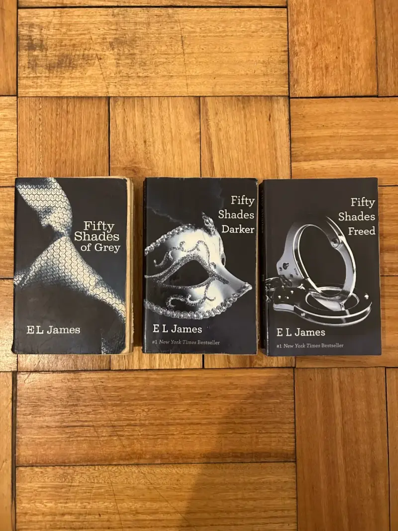 Trilogía Cincuenta Sombras de Grey en INGLÉS