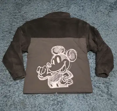 Chaqueta negra con diseño de Mickey Mouse - miniatura 1