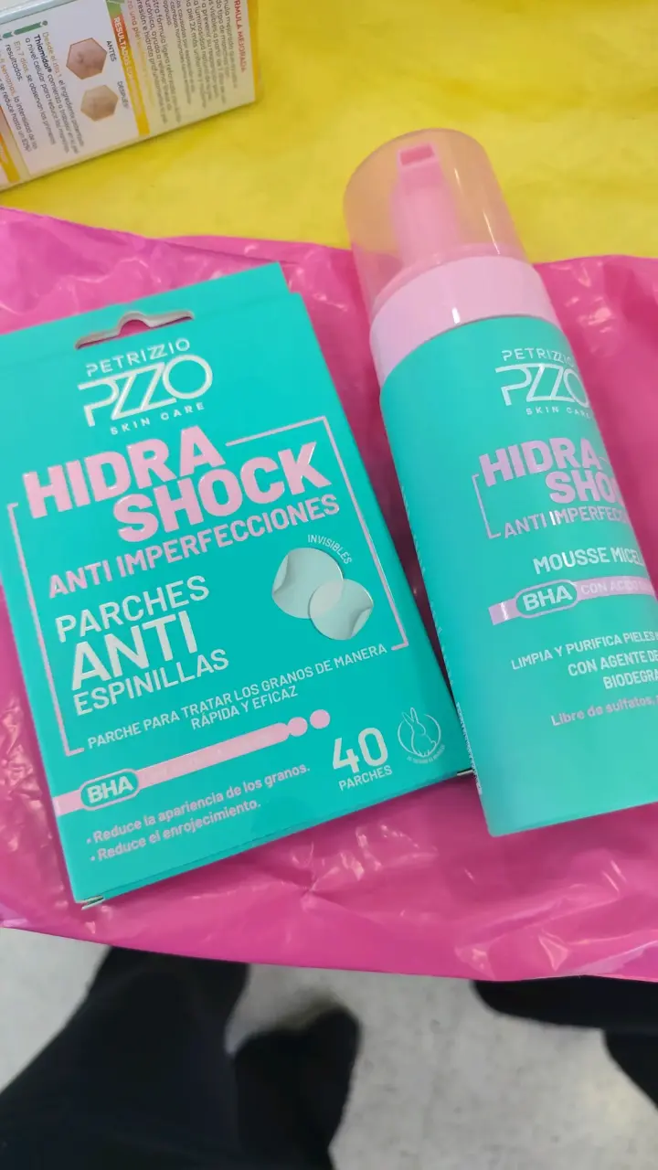 Parche Anti Espinillas Petrizzio Hidra Shock