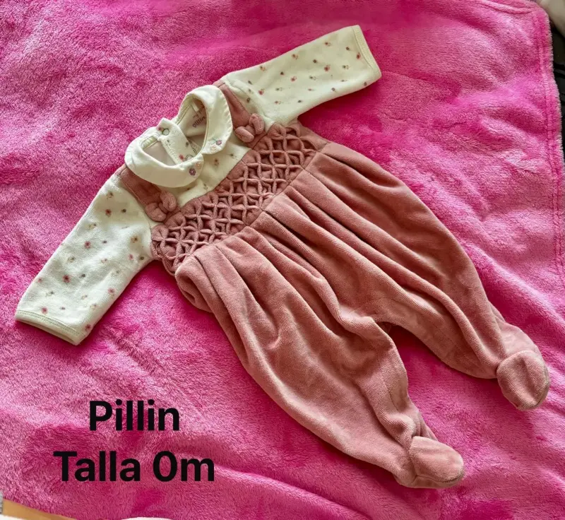 Enterito de bebé Pillin talla 0 meses