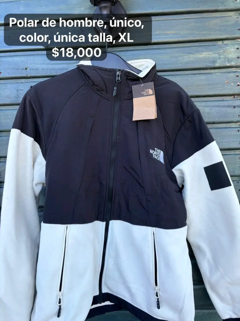 Polar de hombre The North Face bicolor talla XL
