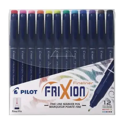 Set de 12 marcadores Pilot Frixion Fineliner - miniatura 1