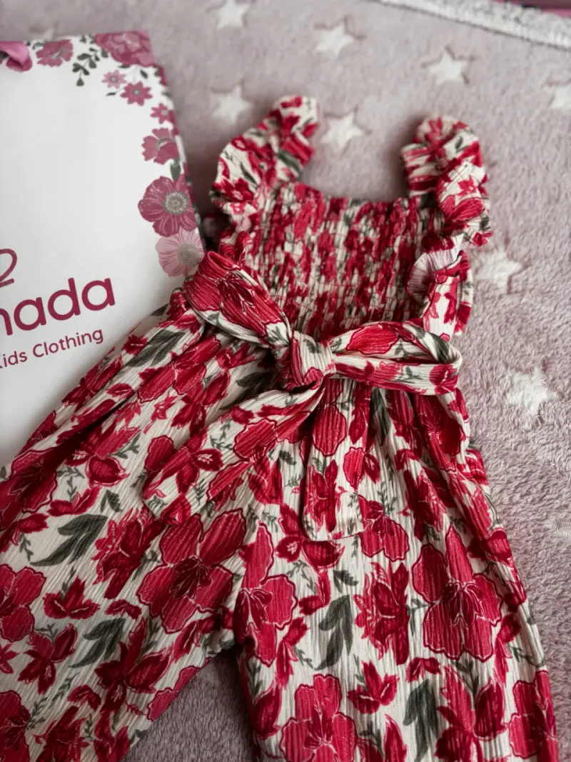 Enterito floral para bebé - 2