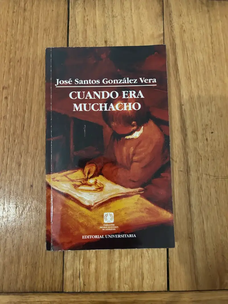 Libro 'Cuando Era Muchacho' de José Santos González Vera