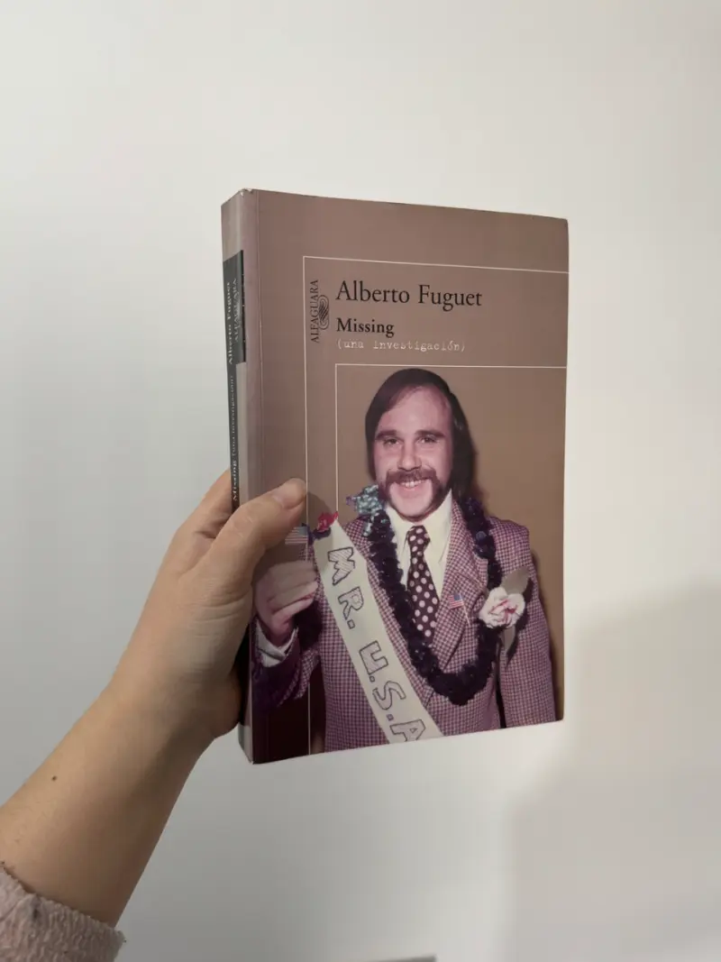 Libro 'Missing' de Alberto Fuguet en buen estado