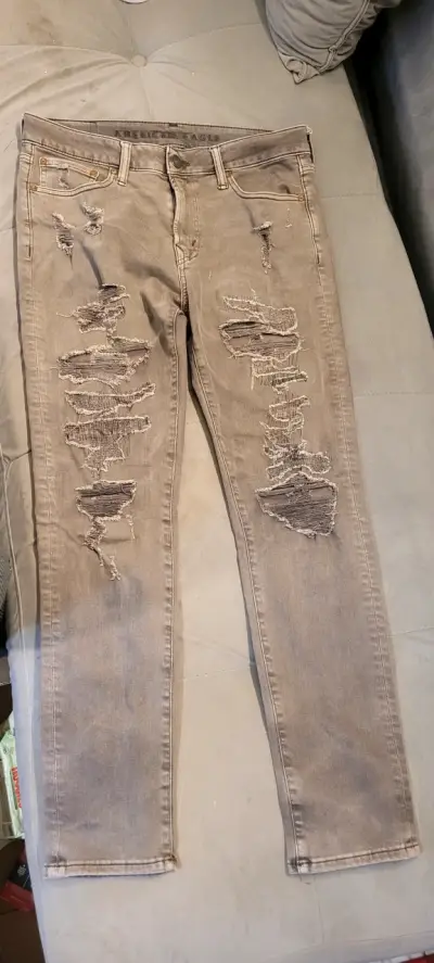 Jeans desgastados American Eagle para hombre - miniatura 1