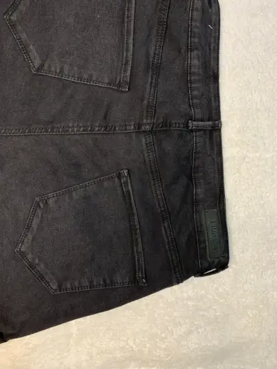 Shorts de mezclilla negros Americano - miniatura 2