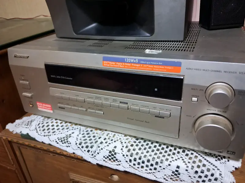 Receptor de audio Pioneer VSX-D814 con Dolby y DTS - 1
