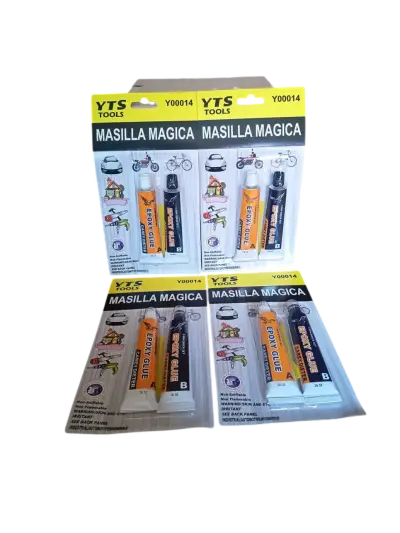 Pack 4 Masilla Magica Pegamento Epoxy Yts - miniatura 1