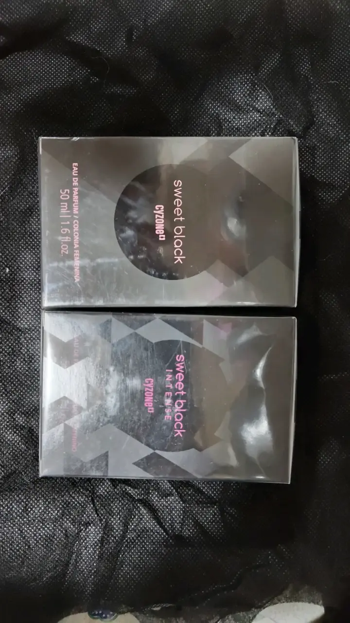 Perfumes Cyzone Sweet Black y Sweet Black Intense