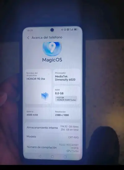 Smartphone Honor 90 Lite 256GB 8GB RAM - miniatura 1